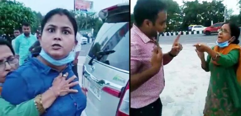 Lucknow: कार में थोड़ी सी टक्कर के कारण माँ-बेटी ने बीच सड़क पर की गुंडागर्दी, जाने पूरा मामला
